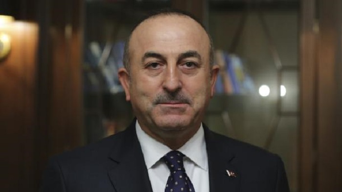 Außenminister Mevlüt Çavuşoğlu in Indien